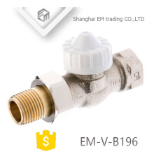 EM-V-B196 Nickel plated Brass Radiator valve